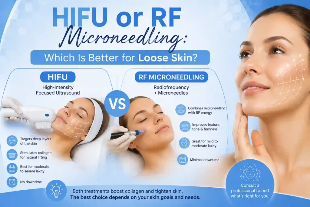 Lost the Weight but Not the Loose Skin? What You Should Know 2 HIFU or RF Microneedling: Which Is Better for Loose Skin Welford on Avon?