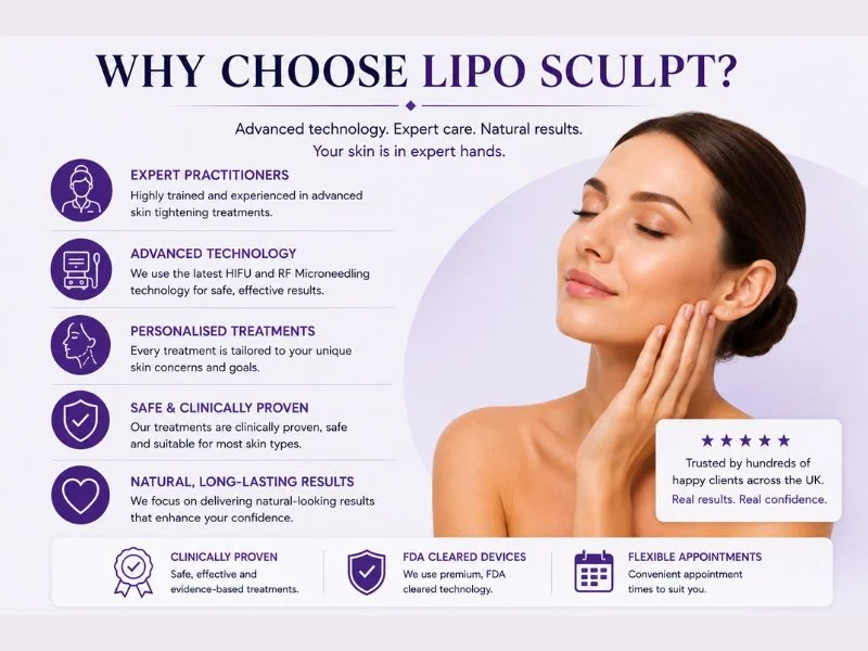 why choose lipo sculpt for complete skin tightening treatment Welford on Avon